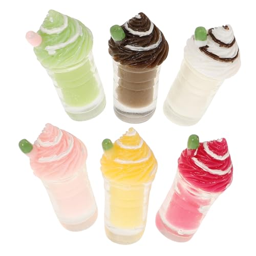 GLSTOY 6 Stück Simulation Milchteetasse Mini Küchenzubehör Miniaturgetränk Kunststoff Gefälschte Lebensmittel Ornament Getränkemodell Mini Lebensmittel Winzige Getränke Modell Dekorative GLSTOY 6 Stück Simulation Milchteetasse Mini Küchenzubehör Miniaturgetränk Kunststoff Gefälschte Lebensmittel Ornament Getränkemodell Mini Lebensmittel Winzige Getränke Modell Dekorative von GLSTOY
