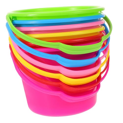 GLSTOY 6St Strand kübel für Kinder Wassereimer-Spielzeug Eimer und Eimer für Kinder in großen Mengen Sandentferner Kinder Sandeimer Sandkübel für Kinder Sandschaufeln Eimer Spielzeug Abs GLSTOY 6St Strand kübel für Kinder Wassereimer-Spielzeug Eimer und Eimer für Kinder in großen Mengen Sandentferner Kinder Sandeimer Sandkübel für Kinder Sandschaufeln Eimer Spielzeug Abs von GLSTOY