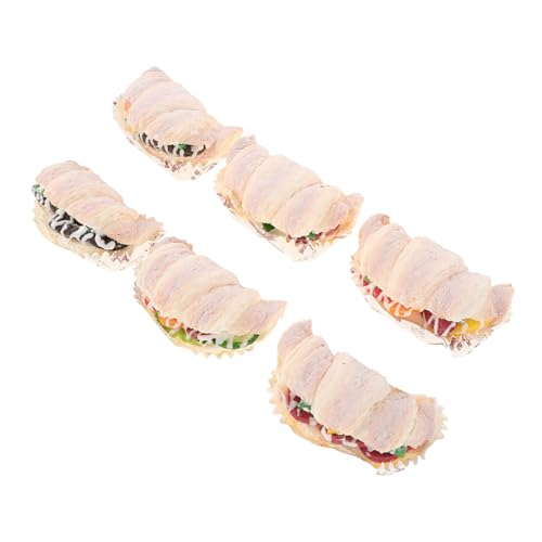 GLSTOY 6st Simulation Lebensmittelmodell Fake-Food-Figuren Faux-Food-Figuren Künstliche Lebensmittelminiaturen Dekorative Food-Modelle Künstliche Lebensmittelskulpturen Kunststoff GLSTOY 6st Simulation Lebensmittelmodell Fake-Food-Figuren Faux-Food-Figuren Künstliche Lebensmittelminiaturen Dekorative Food-Modelle Künstliche Lebensmittelskulpturen Kunststoff von GLSTOY