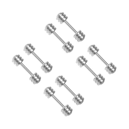 GLSTOY 8 Stück Metallhanteln, Übungshanteln, Kleines Hantelspielzeug, Minihanteln, Lebensechte Hantelspielzeuge, Metallhantelspielzeug, Miniaturhantel Requisite, Hanteln, Requisiten, GLSTOY 8 Stück Metallhanteln, Übungshanteln, Kleines Hantelspielzeug, Minihanteln, Lebensechte Hantelspielzeuge, Metallhantelspielzeug, Miniaturhantel Requisite, Hanteln, Requisiten, von GLSTOY