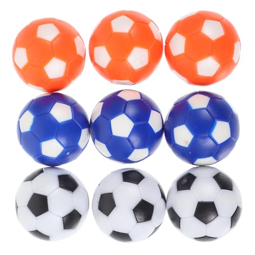 GLSTOY 9Stücke Tischfußballbälle Ersatzbälle für Tischfußballspiele HIPS Material Farbige Kickerbälle für Mehr Spielspaß GLSTOY 9Stücke Tischfußballbälle Ersatzbälle für Tischfußballspiele HIPS Material Farbige Kickerbälle für Mehr Spielspaß von GLSTOY