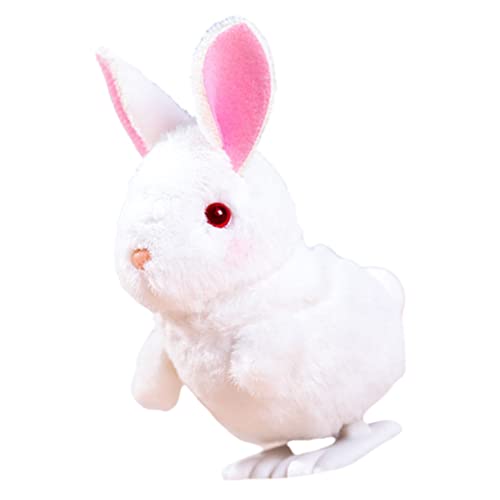 GLSTOY Aufziehspielzeug Hase Plüsch Springkaninchen Kinder Spielzeug Aufziehhasen Ostergeschenk Füllmaterial Für Geschenktüten von GLSTOY