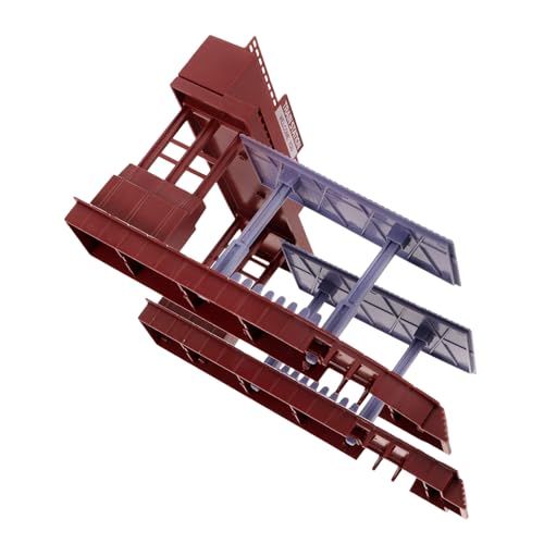 GLSTOY Bahnsteigmodell Lustiges Bahnsteigmodell Kinderbahnsteigmodell Kinderbahnsteigspielzeug Bahnsteigspielzeug Für Spiele Kinderspielzeug DIY Bahnsteigmodell von GLSTOY