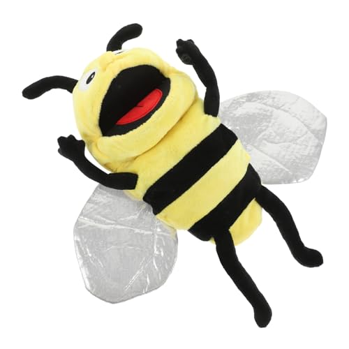 GLSTOY Bienen Handpuppe, Handpuppe Zum Geschichtenerzählen, Weiche Stofftierpuppe, Insektenpuppe, Tierfingerpuppe, Realistische Tierpuppe, Interaktive Handpuppe, Süße Puppe GLSTOY Bienen Handpuppe, Handpuppe Zum Geschichtenerzählen, Weiche Stofftierpuppe, Insektenpuppe, Tierfingerpuppe, Realistische Tierpuppe, Interaktive Handpuppe, Süße Puppe von GLSTOY