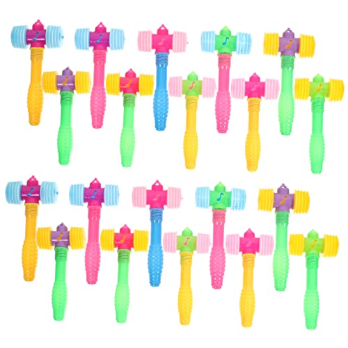 GLSTOY 24-teiliges Holzhammerspielzeug Kleine Schlagspielzeuge Mini-hammerspielzeug Für Kinder Schlagendes Spielzeug Mit Geräuschen von GLSTOY