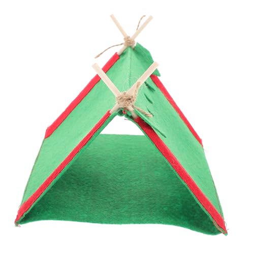 GLSTOY Campingzelt für Puppenhaus Exquisites Mini Hausornament Weihnachtszubehör Leicht Transportabel Authentisches Design Dekoration für Miniaturszenen GLSTOY Campingzelt für Puppenhaus Exquisites Mini Hausornament Weihnachtszubehör Leicht Transportabel Authentisches Design Dekoration für Miniaturszenen von GLSTOY
