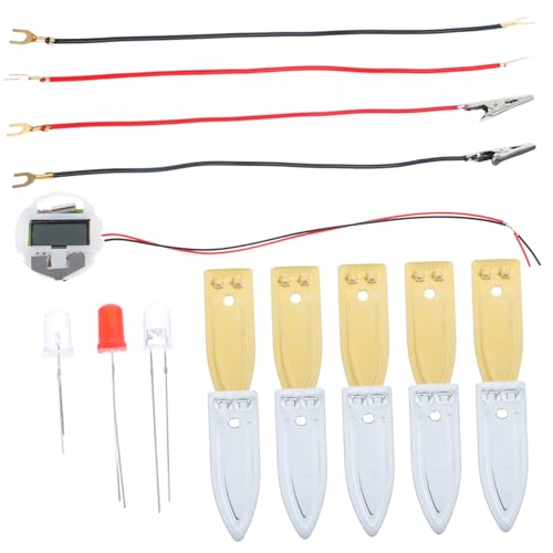 GLSTOY DIY Fruchtbatterie Experimentierset für Kreatives Stem Lernspielzeug mit und Kupferplatten Wissenschaftsprojekt für Schule und Zuhause Handlungsorientiertes GLSTOY DIY Fruchtbatterie Experimentierset für Kreatives Stem Lernspielzeug mit und Kupferplatten Wissenschaftsprojekt für Schule und Zuhause Handlungsorientiertes von GLSTOY