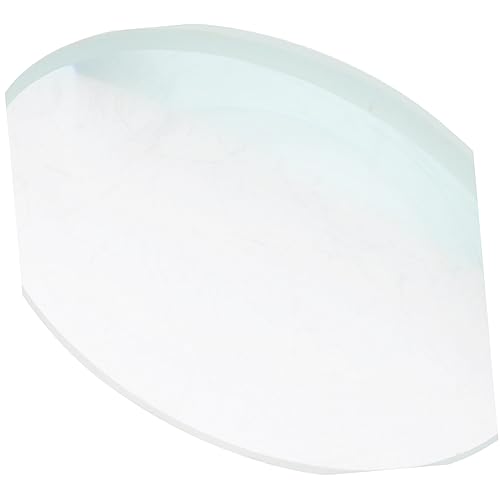 GLSTOY Doppelkonvexe Linse Mit 50 Mm Durchmesser 100 Mm Brennweite Konvexe Glaslinse Aus Glas Für Wissenschaftliche Labore von GLSTOY