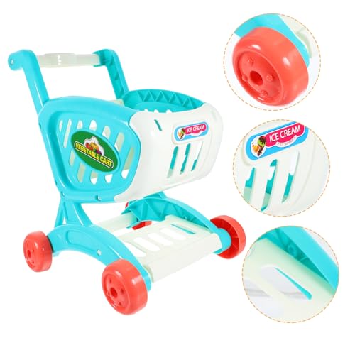 GLSTOY Einkaufswagen Mini Einkaufswagen Für Simuliertes Für Den Kaufladen Ideales Rollenspiel Zubehör Für Jungen Und ädchen GLSTOY Einkaufswagen Mini Einkaufswagen Für Simuliertes Für Den Kaufladen Ideales Rollenspiel Zubehör Für Jungen Und ädchen von GLSTOY