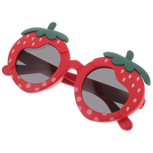 GLSTOY Erdbeer-Partybrille: Kinder-Sonnenbrille für Luau-Partys im Sommer und am Strand – lustige Hawaii-Brille, tropische Kostüm-Requisiten GLSTOY Erdbeer-Partybrille: Kinder-Sonnenbrille für Luau-Partys im Sommer und am Strand – lustige Hawaii-Brille, tropische Kostüm-Requisiten von GLSTOY