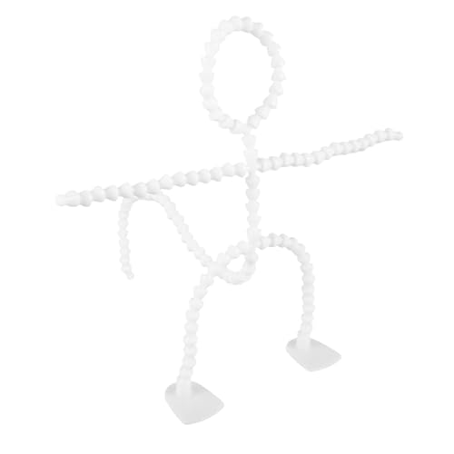 GLSTOY Gegliederter Puppenskelett Bausatz mit Beweglichen Kunststoffgelenken Vielseitiges DIY Puppenzubehör für Kreative Puppenherstellung und Detailreiche Puppenposen von GLSTOY