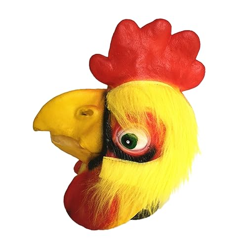 GLSTOY Gruselige Hahn Für Halloween Umweltfreundliches Prop Für Kostümparty Ideal Für Schaurige Verkleidungen Und Lustige Streiche GLSTOY Gruselige Hahn Für Halloween Umweltfreundliches Prop Für Kostümparty Ideal Für Schaurige Verkleidungen Und Lustige Streiche von GLSTOY