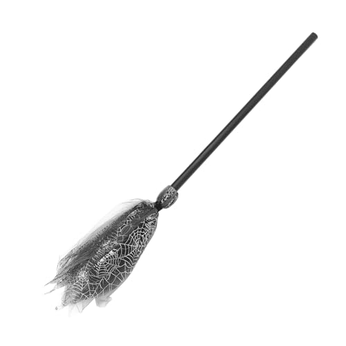 GLSTOY Halloween Hexenbesen aus Leichtem Material für Geeignet für Party Cosplay-Events Dekorativer Hexenbesen als Halloween-kostümzubehör Sicher und Spaßig für Mädchen und Jungen GLSTOY Halloween Hexenbesen aus Leichtem Material für Geeignet für Party Cosplay-Events Dekorativer Hexenbesen als Halloween-kostümzubehör Sicher und Spaßig für Mädchen und Jungen von GLSTOY