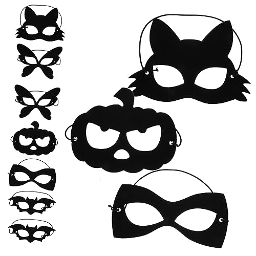 GLSTOY Halloween-maske Halloween Party Maske Filz Maske Für Cosplay Maskerade Masken Für Karneval Und Fasching Ideal Als Verkleidungszubehör Für Erwachsene Und Masken Karneval von GLSTOY