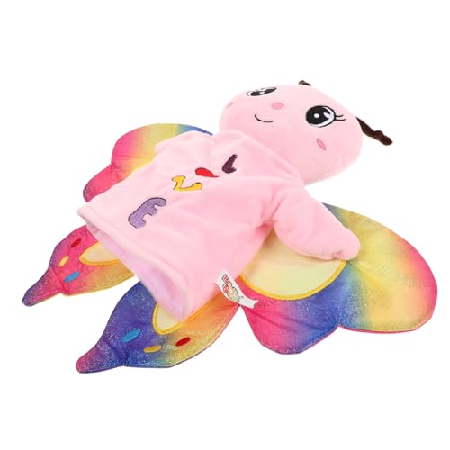GLSTOY Cartoon Tier Handpuppe Gefüllt Schmetterling Spielzeug Für Kinder Für Geburtstag Party Gefälligkeiten GLSTOY Cartoon Tier Handpuppe Gefüllt Schmetterling Spielzeug Für Kinder Für Geburtstag Party Gefälligkeiten von GLSTOY