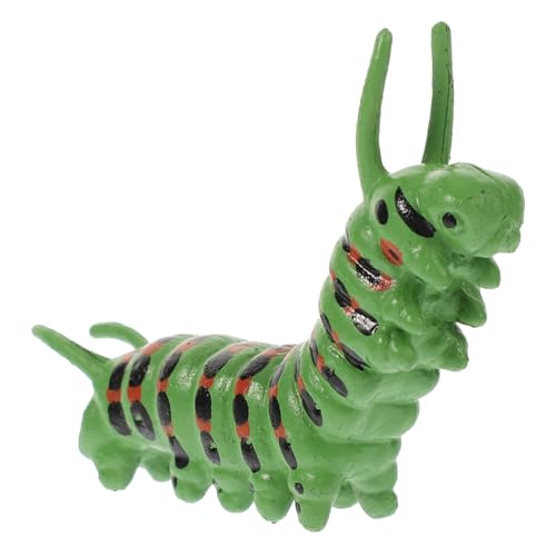 GLSTOY Insektenfiguren, Streich Requisiten, Gefälschtes Raupenspielzeug, Insektenmodell, Raupenmodell, Simulierter Wurm, Simulierte Raupenkreatur, Realistisches Raupenspielzeug, von GLSTOY