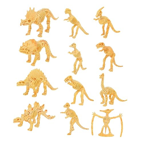 GLSTOY Kreative Dinosaurier Modelle Für Realistische Dinosaurier Skelette Für Kognitive Entwicklung Und Spielspaß von GLSTOY