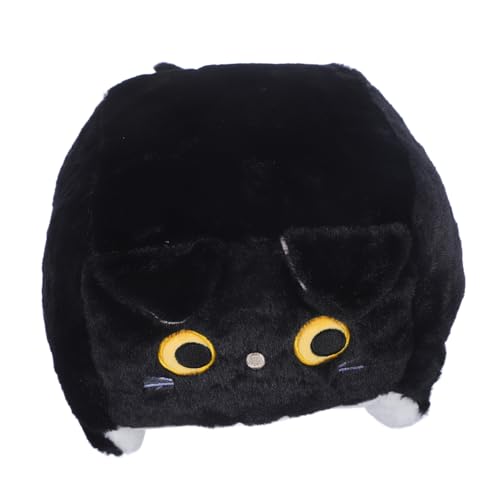 GLSTOY Kreative Puppe, Geschmeidiges Dekokissen, Puppe, Ornament, Plüschtierpuppe, Plüschtier, Katzenpuppe Für Den Schreibtisch, Schlafzimmerspielzeug, Dekoration, Cartoon Tierpuppe, von GLSTOY