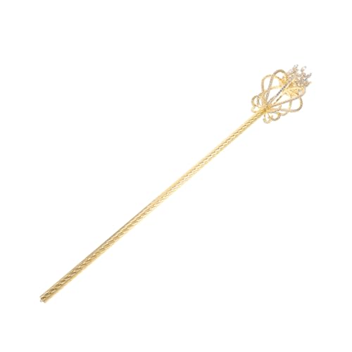 GLSTOY Fee Spielzeug Krone Jungen Und Mädchen Geburtstag Party Strass Für Kleid-Requisiten Stick von GLSTOY
