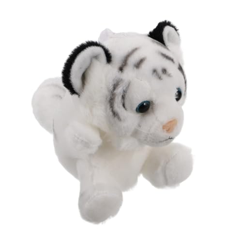 GLSTOY Kuscheliges Kleines Tiger Plüsch Münzgeldbeutel Anhänger Weicher Schlüsselanhänger Kawaii Rucksack Deko Hochwertiges Plüschmaterial Detailreich Gearbeitet für Geschenkideen von GLSTOY