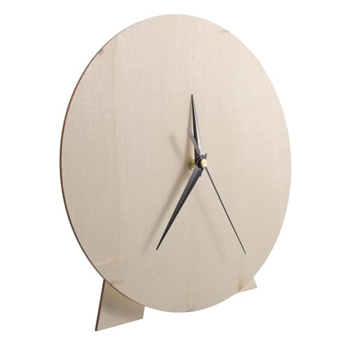 GLSTOY Leere Uhrplatte für Kreative Projekte Bastel Uhr für Heimdekoration und Lernspielzeug für Vorschule und Klassenzimmer GLSTOY Leere Uhrplatte für Kreative Projekte Bastel Uhr für Heimdekoration und Lernspielzeug für Vorschule und Klassenzimmer von GLSTOY