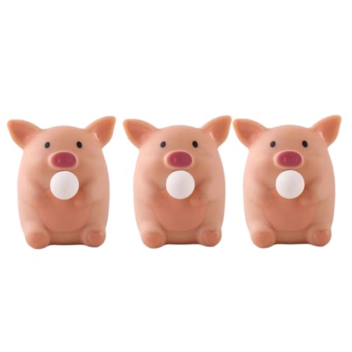 GLSTOY Quetschspielzeug Schwein Dehnbar Stressabbau Cartoon Spielzeug Für Haushalt Mitbringsel von GLSTOY