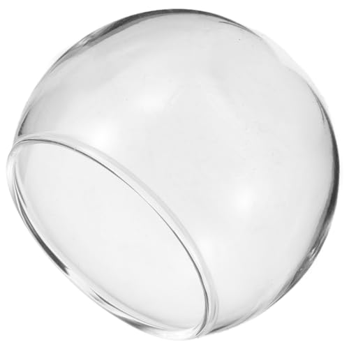 GLSTOY Elegantes Rundes Aquarium Aus Glas Mit Fischglas Für Jungen Und Mädchen Kampfschildkröten-Szene Als Dekoration Für Jungen- Und Mädchenzimmer von GLSTOY
