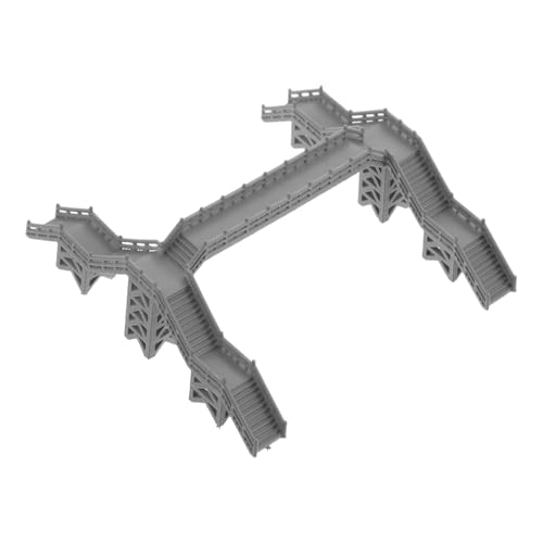 GLSTOY Mini-Fußgängerbrücken-Dekoration: DIY-Modellbausatz für Eisenbahnlandschaften und Architektur-Konstruktionsspielzeug-Enthusiasten GLSTOY Mini-Fußgängerbrücken-Dekoration: DIY-Modellbausatz für Eisenbahnlandschaften und Architektur-Konstruktionsspielzeug-Enthusiasten von GLSTOY