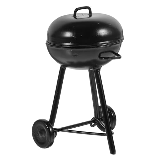 GLSTOY Mini Grillmodell, Miniaturküche, Miniaturmöbel, Miniatur Grillgerät, Küchen Spielrequisite, Miniatur Grillständermodell, Mini Grillwerkzeug, Mini Grilldekoration GLSTOY Mini Grillmodell, Miniaturküche, Miniaturmöbel, Miniatur Grillgerät, Küchen Spielrequisite, Miniatur Grillständermodell, Mini Grillwerkzeug, Mini Grilldekoration von GLSTOY