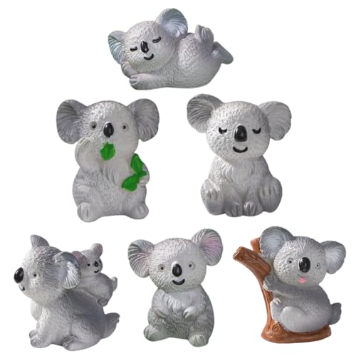 GLSTOY Mini Koala Figuren üße Resin Koala Miniatur Dekorationen Für DIY Projekte Tierfiguren Für Garten Und Wohnraumgestaltung Perfekte Für Kindergeburtstage Und GLSTOY Mini Koala Figuren üße Resin Koala Miniatur Dekorationen Für DIY Projekte Tierfiguren Für Garten Und Wohnraumgestaltung Perfekte Für Kindergeburtstage Und von GLSTOY