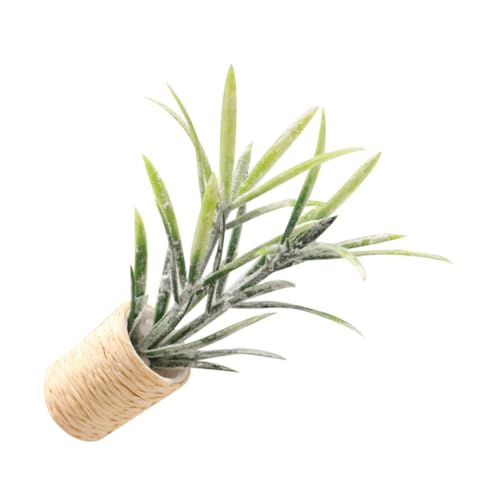 GLSTOY Miniature Bonsai Pflanze Topf Deko Für Miniatur Landschaft Künstliche Pflanze Für Wohnräume Und Fotodekoration Lebendige Für Miniatur-szenen von GLSTOY