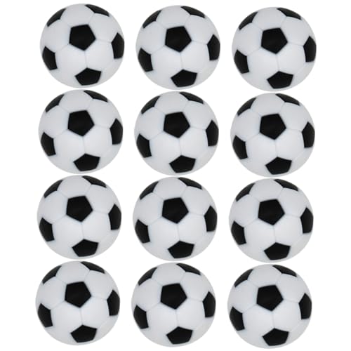 GLSTOY 23mm Mini Tischfußball Tischfußballbälle Set 12 Stück Fußballspielbälle Robustes HIPS-Material für Dauerhaftes Spielen GLSTOY 23mm Mini Tischfußball Tischfußballbälle Set 12 Stück Fußballspielbälle Robustes HIPS-Material für Dauerhaftes Spielen von GLSTOY