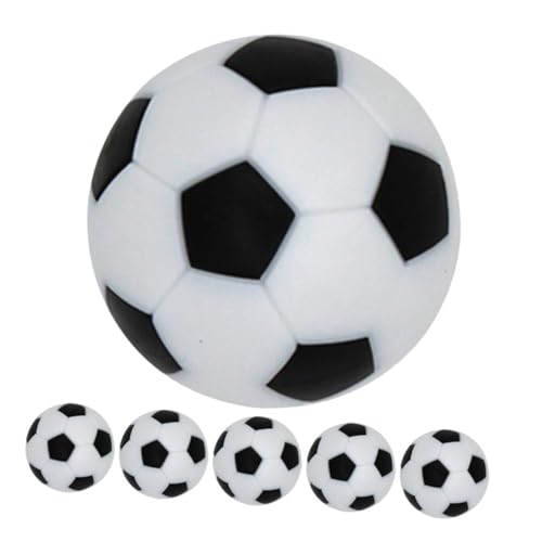 GLSTOY Tischfußball 6er-Pack Ersatz-mini-tischfußball Für Jungen Und Mädchen Spielzeug Schöner Sound von GLSTOY