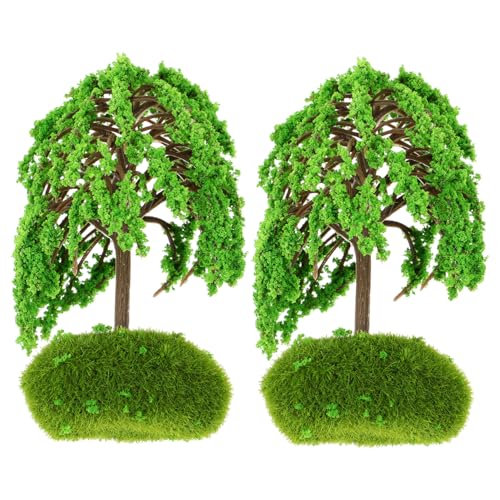 GLSTOY Miniatur-landschaftsbäume Mini-bäume Zum Basteln Simulationsbaummodell Sandtisch-zubehör Miniatur-kunstbaum-Set von GLSTOY
