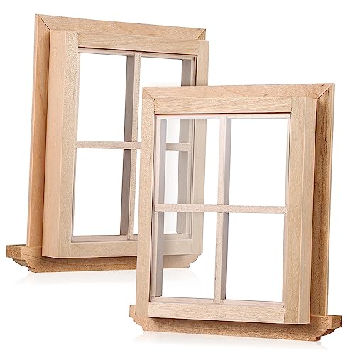GLSTOY Miniatur Fensterrahmen Modelle Niedliche öbel Fenster Ornamente Für Puppenhaus 4 Fächer Design Ideales Bastelzubehör Für Kreatives GLSTOY Miniatur Fensterrahmen Modelle Niedliche öbel Fenster Ornamente Für Puppenhaus 4 Fächer Design Ideales Bastelzubehör Für Kreatives von GLSTOY