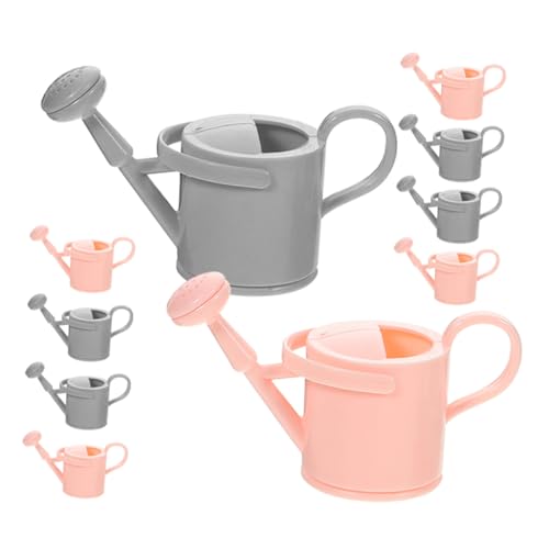 GLSTOY 10-teiliges Miniatur-gießkannen-Set Für Jungen Und Mädchen Abs-Kunststoff Hand-pflanzenbewässerungsgerät Für Die Dekoration Zu Hause Oder in Der Schule von GLSTOY