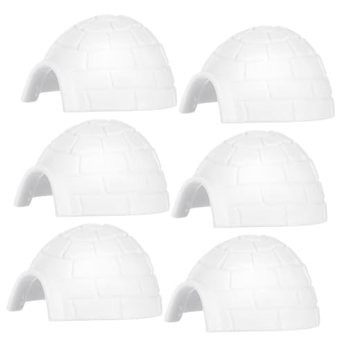 GLSTOY Miniatur Igloo Spielzeugset Für Realistische Eishaus Modelle Mit Polarfiguren Ideale Dekoration Und Lernspielzeug Für GLSTOY Miniatur Igloo Spielzeugset Für Realistische Eishaus Modelle Mit Polarfiguren Ideale Dekoration Und Lernspielzeug Für von GLSTOY