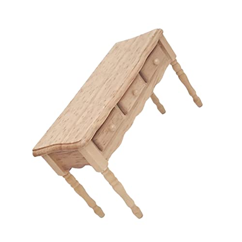 GLSTOY Miniatur Klassenzimmer Schreibtisch Modell Mini Simulationstisch Holzmöbel GLSTOY Miniatur Klassenzimmer Schreibtisch Modell Mini Simulationstisch Holzmöbel von GLSTOY