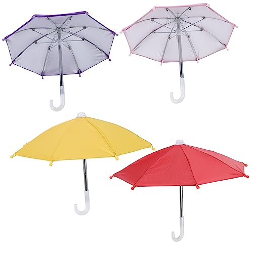 GLSTOY Mobile Phone Regenschirme Leichte Dekorative Regenschirme Für Motorräder Und Fahrräder Kunstvolle Farbige Schirme Pink Und Als Riding Zubehör von GLSTOY