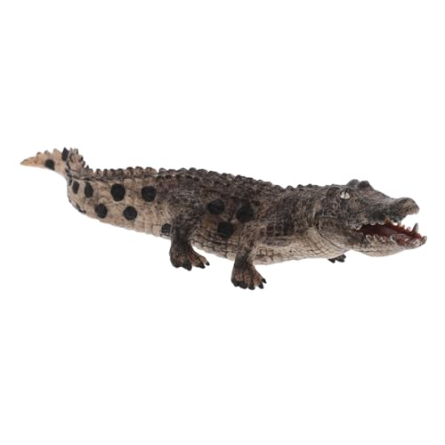 GLSTOY Modellspielzeug Alligator Spielzeug Für Kinder Straußenfigur Spielset Realistische Straußenfigur Plastikpferde Alligator Spiel Fernbedienung Alligator Gator Masken Für Kinder von GLSTOY