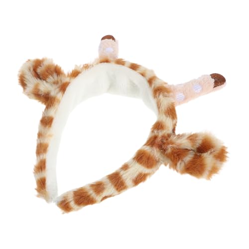 GLSTOY Niedliches Cartoon Tier Stirnband Weiche Plüsch Haaraccessoires für Partys und Alltagsgebrauch Komfortabel und Leicht zu Fördert die Fantasie von GLSTOY