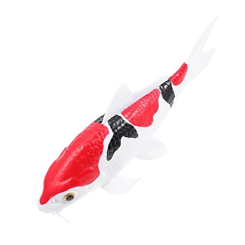 GLSTOY Plastik Fischmodell Dekoration Realistische Koi Nachbildung Langlebig für Aquarium Deko und Hauswarming Geschenk Geeignet von GLSTOY