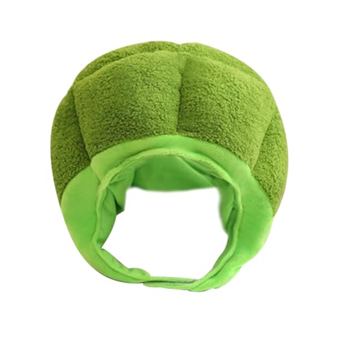 GLSTOY Plüsch Brokkoli Kostüm Hut Leichtes Gemüse Party Accessoire Grüne Kopfbedeckung für Halloween Cosplay Erwachsene und Spaßiger Verkleidungshut GLSTOY Plüsch Brokkoli Kostüm Hut Leichtes Gemüse Party Accessoire Grüne Kopfbedeckung für Halloween Cosplay Erwachsene und Spaßiger Verkleidungshut von GLSTOY