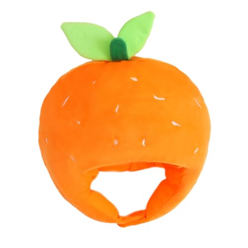 GLSTOY Plüsch Orangen Kopfschmuck Wiederverwendbarer Partyhut mit Weichem Baumwoll Futter für Fotoshootings Gruppenfotos Cosplay und Geburtstagsfeiern GLSTOY Plüsch Orangen Kopfschmuck Wiederverwendbarer Partyhut mit Weichem Baumwoll Futter für Fotoshootings Gruppenfotos Cosplay und Geburtstagsfeiern von GLSTOY