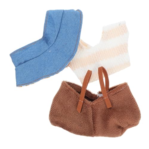 GLSTOY Puppenkleider Set mit Modischem Hut Pullover und Hose Weiche Pflegeleichte Stoffe für Kreative Spiel und Displayzwecke Niedliches Outfit für Puppen Geburtstag GLSTOY Puppenkleider Set mit Modischem Hut Pullover und Hose Weiche Pflegeleichte Stoffe für Kreative Spiel und Displayzwecke Niedliches Outfit für Puppen Geburtstag von GLSTOY