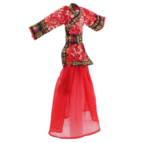 GLSTOY Puppenkleidung im chinesischen Stil: Traditionelles Hanfu-Kostüm, chinesisches Neujahr, traditioneller -Anzug für Mädchen, Verschiedene Puppen, Weihnachtsfeierkleid GLSTOY Puppenkleidung im chinesischen Stil: Traditionelles Hanfu-Kostüm, chinesisches Neujahr, traditioneller -Anzug für Mädchen, Verschiedene Puppen, Weihnachtsfeierkleid von GLSTOY