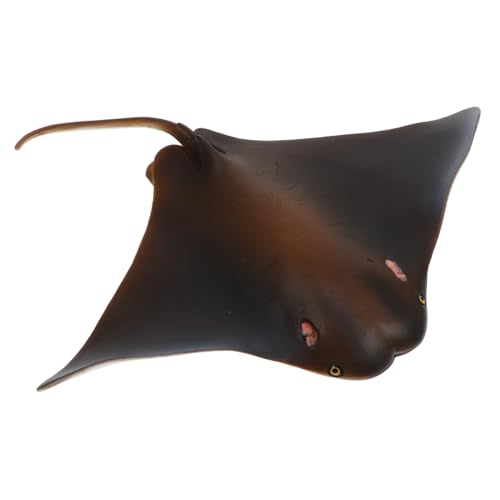 GLSTOY Realistisches Stachelrochen Modell Detailgetreues Ocean Animal Figurine Farbbeständig und Formstabil Geeignet für Aquarium Wohnraumdekoration Naturgetreue Simulation Sea Creature von GLSTOY