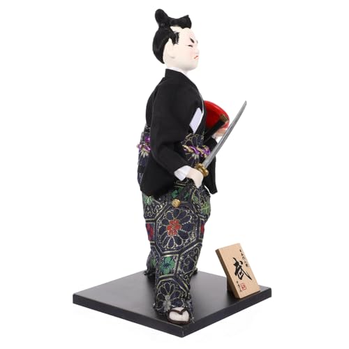 GLSTOY Samurai Ninja Puppe, Japanische Partydekorationen, Samurai Statue, Samurai Figur, Samurai Puppe, Kunsthandwerk, Heimdekoration, Japanische Schreibtischdekoration, Traditionelle GLSTOY Samurai Ninja Puppe, Japanische Partydekorationen, Samurai Statue, Samurai Figur, Samurai Puppe, Kunsthandwerk, Heimdekoration, Japanische Schreibtischdekoration, Traditionelle von GLSTOY