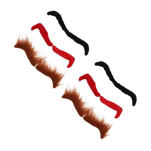 GLSTOY Halloween Baby Pinzette Künstliche Augenbrauen Kreative Prom Liefert Lint Gefälschte Augenbrauen Ornament von GLSTOY