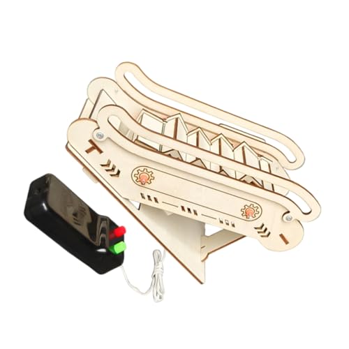 GLSTOY 3D-Aufzug-Puzzle Aus Holz Spielzeug-bausatz Für Kinder Pädagogisches Wissenschafts-kit von GLSTOY